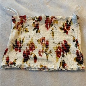 Women’s Fashion Nova floral bandeau top